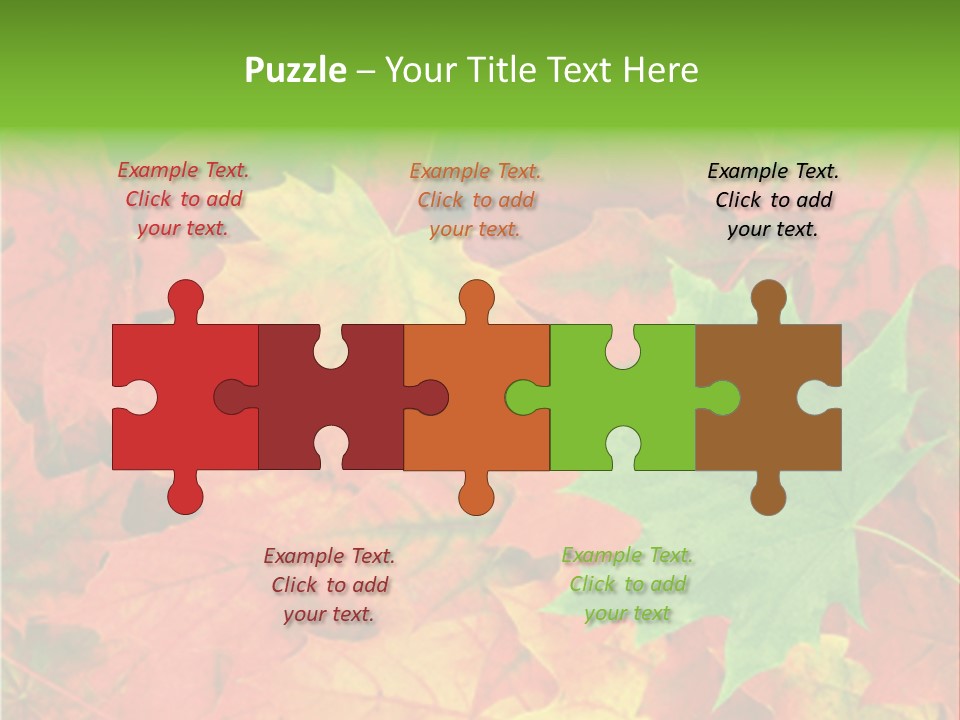 Park Fall Autumn PowerPoint Template