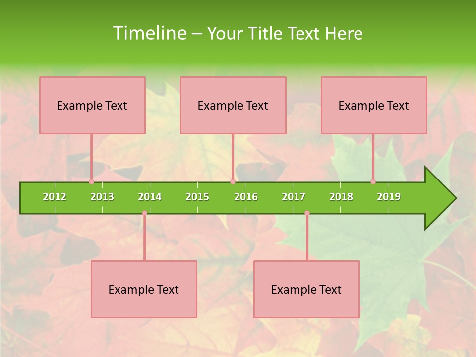 Park Fall Autumn PowerPoint Template