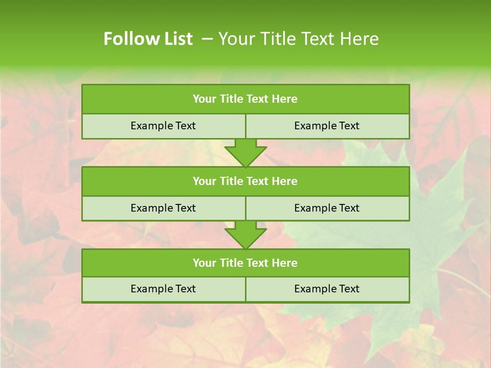 Park Fall Autumn PowerPoint Template