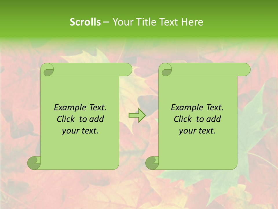 Park Fall Autumn PowerPoint Template