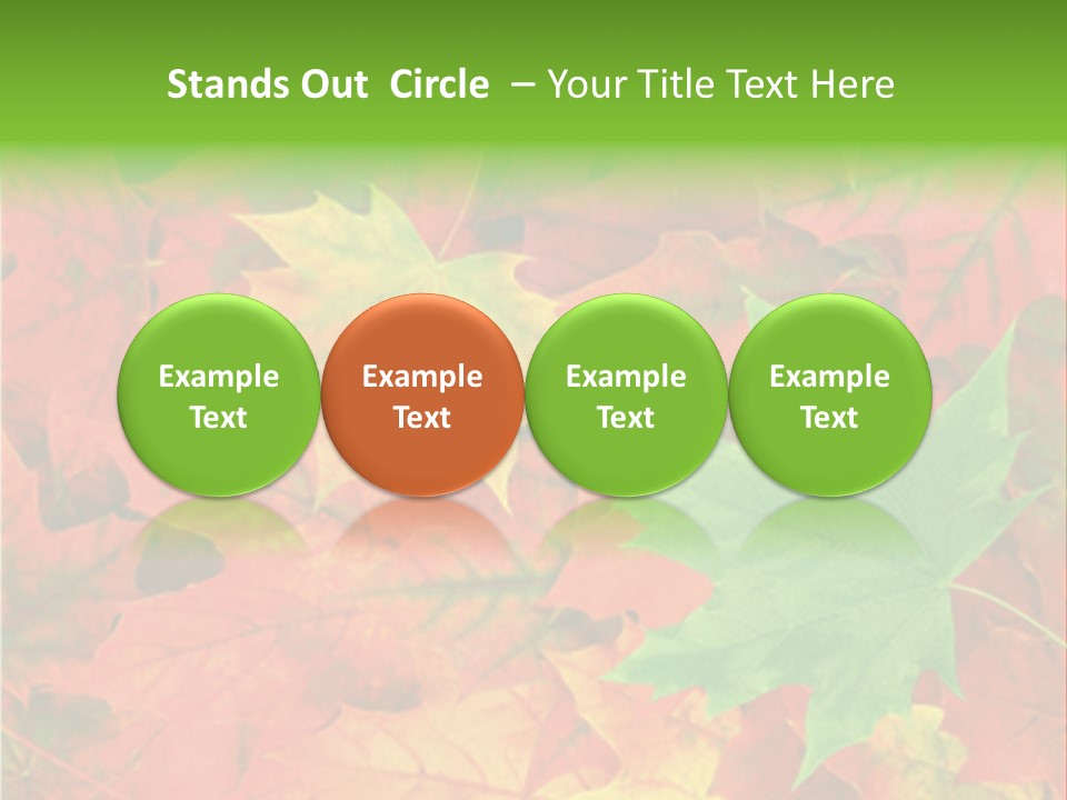 Park Fall Autumn PowerPoint Template