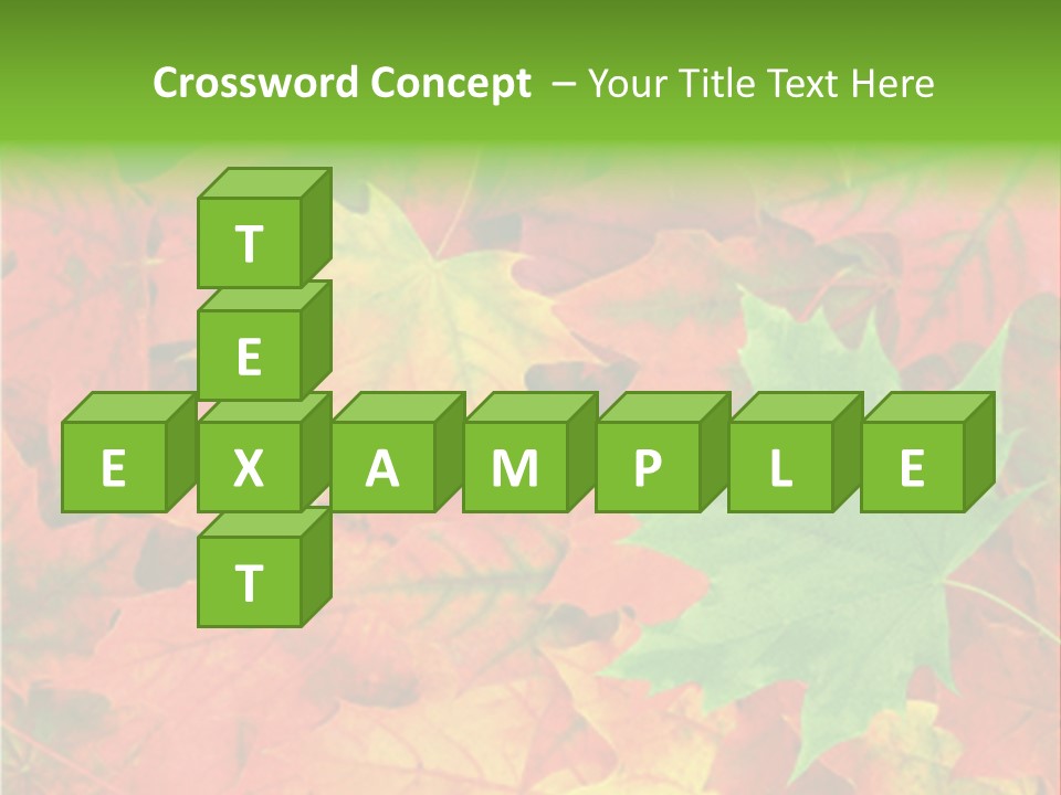 Park Fall Autumn PowerPoint Template