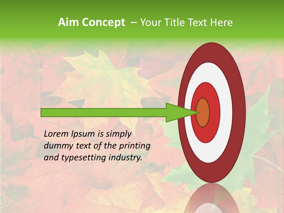 Park Fall Autumn PowerPoint Template