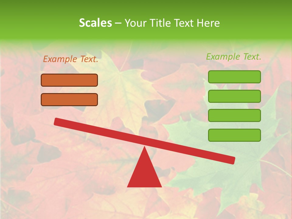 Park Fall Autumn PowerPoint Template
