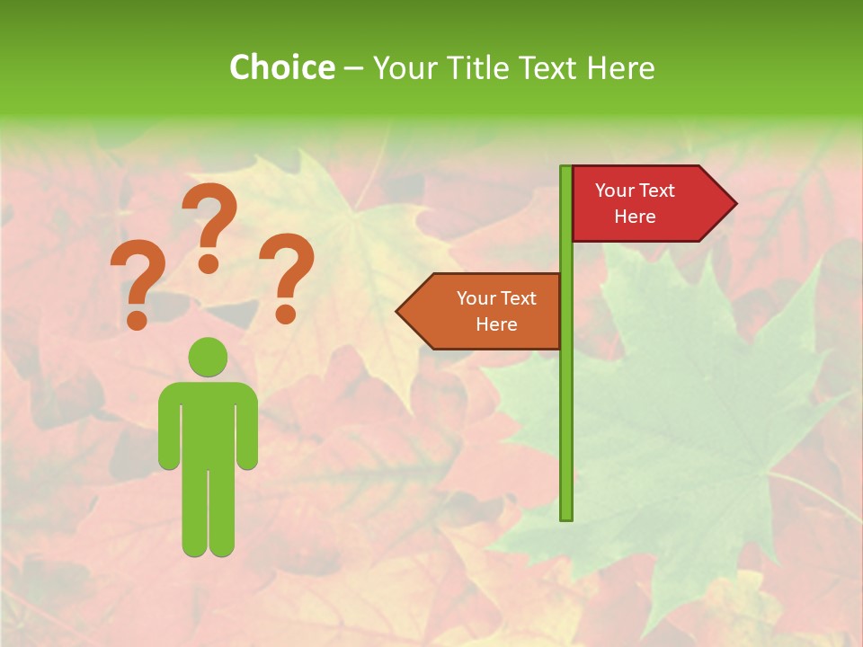 Park Fall Autumn PowerPoint Template
