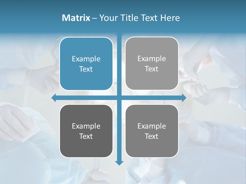 Clinician Finger Nurse PowerPoint Template