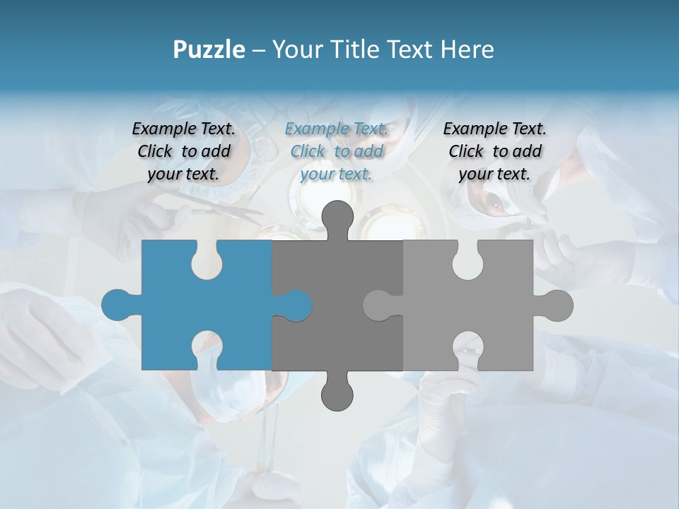 Clinician Finger Nurse PowerPoint Template