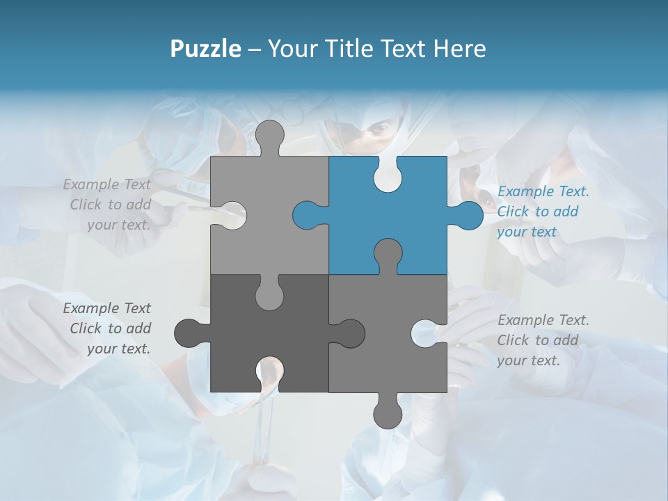 Clinician Finger Nurse PowerPoint Template