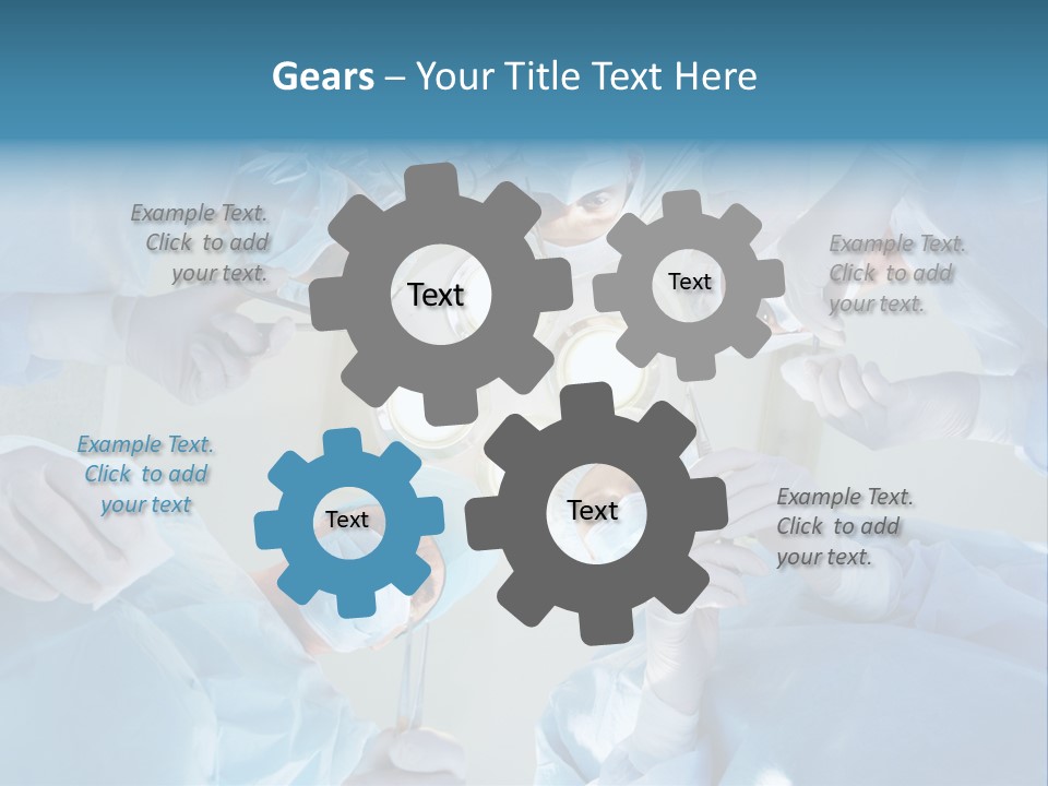 Clinician Finger Nurse PowerPoint Template