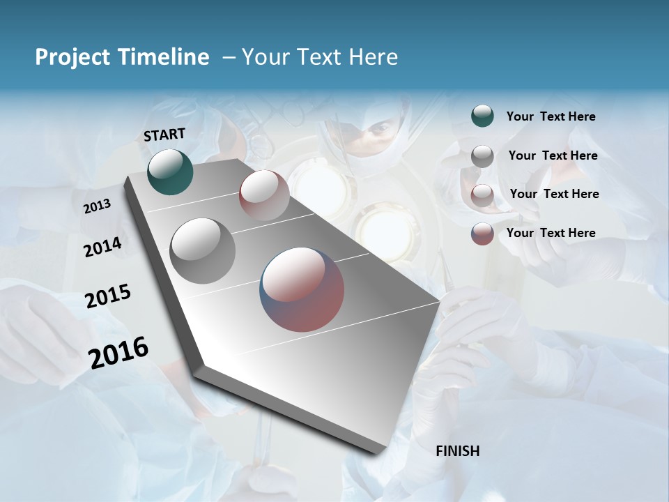 Clinician Finger Nurse PowerPoint Template