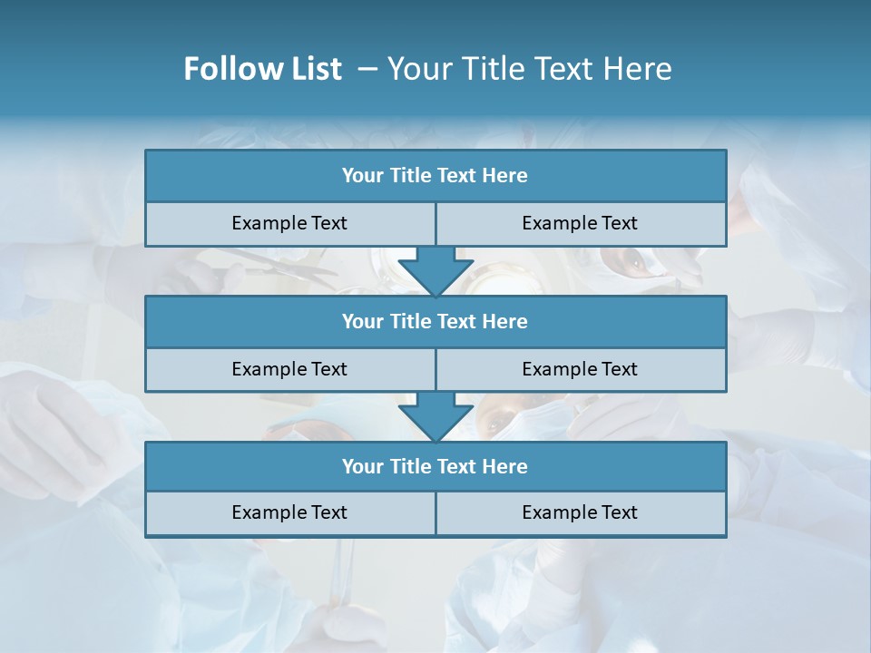 Clinician Finger Nurse PowerPoint Template