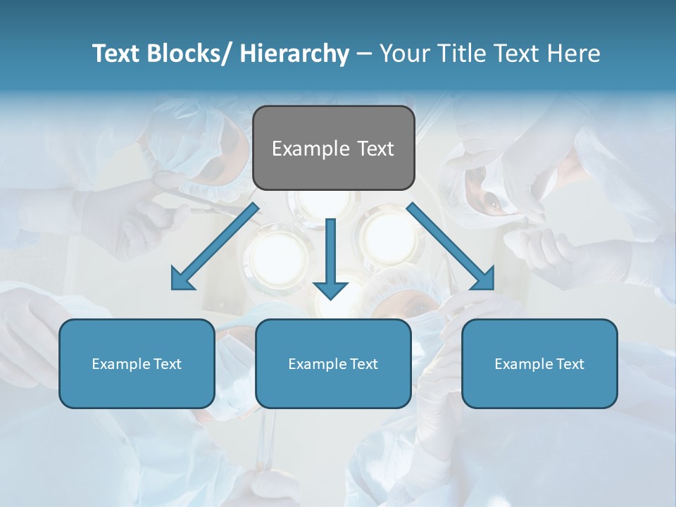 Clinician Finger Nurse PowerPoint Template