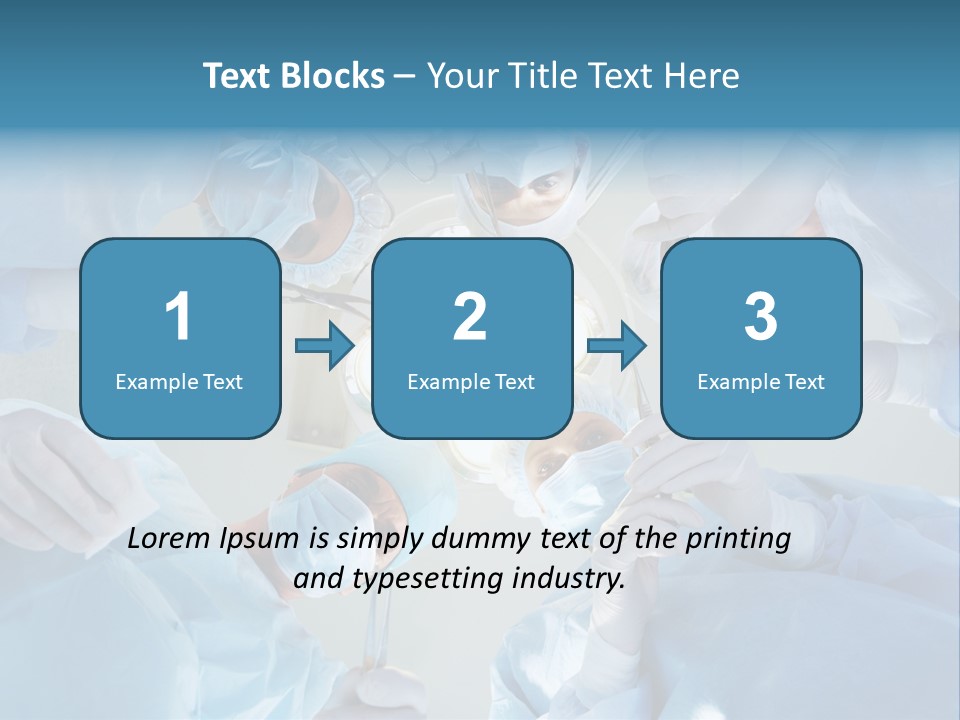 Clinician Finger Nurse PowerPoint Template