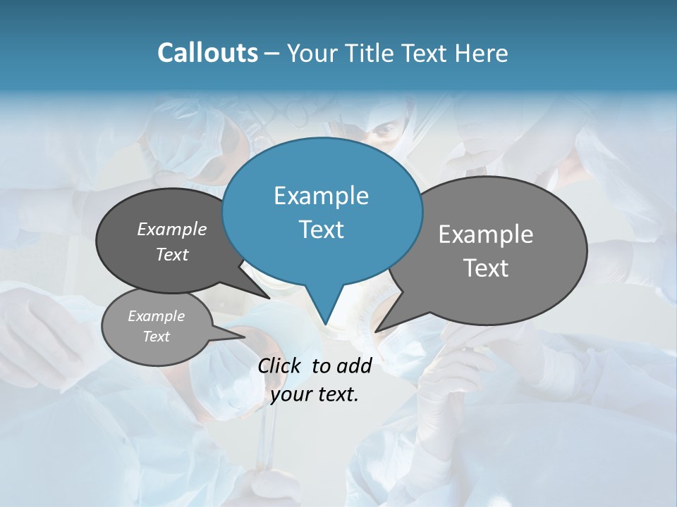Clinician Finger Nurse PowerPoint Template