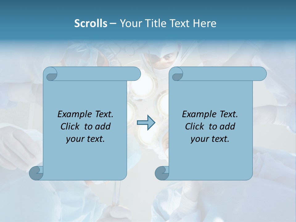 Clinician Finger Nurse PowerPoint Template