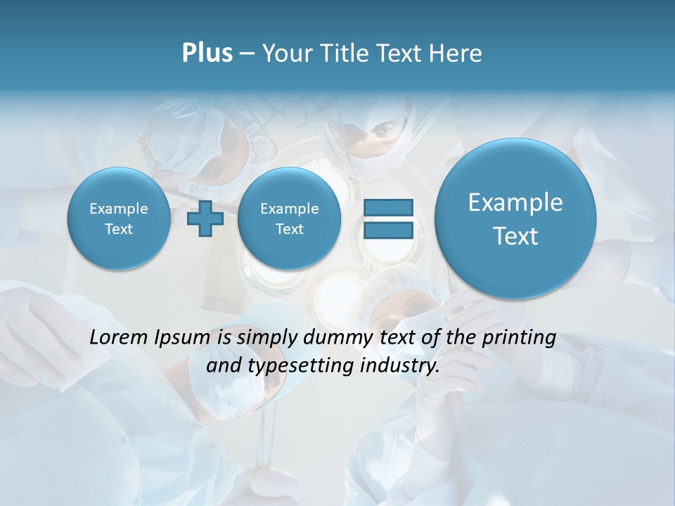 Clinician Finger Nurse PowerPoint Template