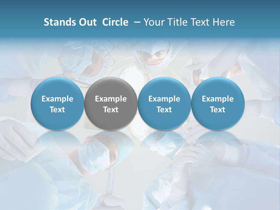 Clinician Finger Nurse PowerPoint Template