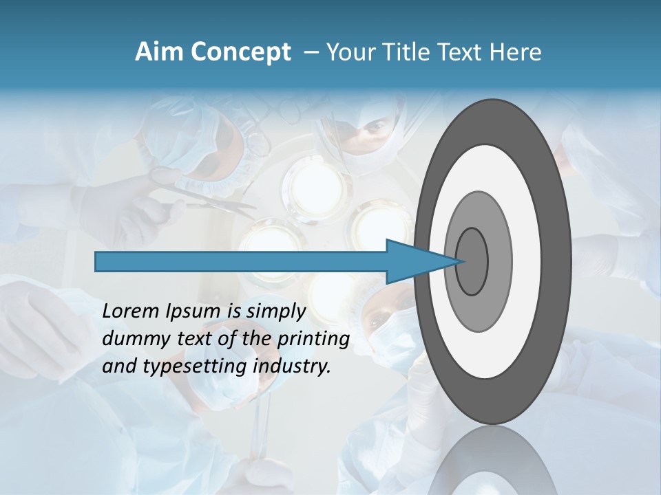 Clinician Finger Nurse PowerPoint Template