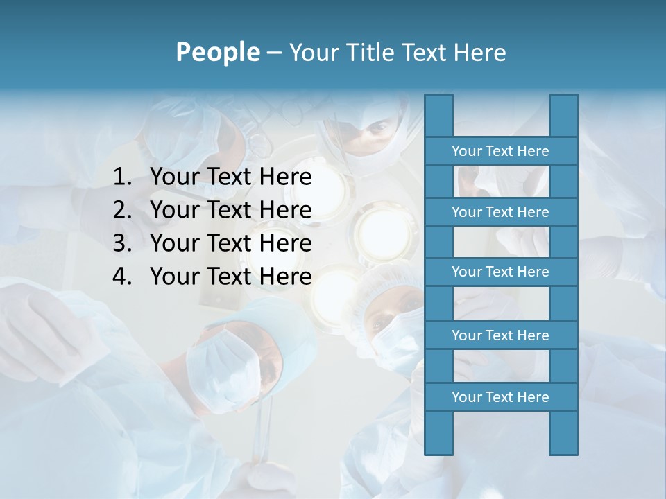 Clinician Finger Nurse PowerPoint Template