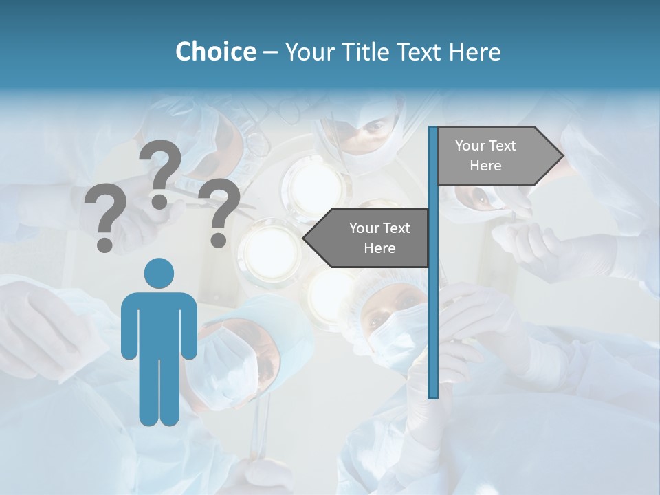 Clinician Finger Nurse PowerPoint Template
