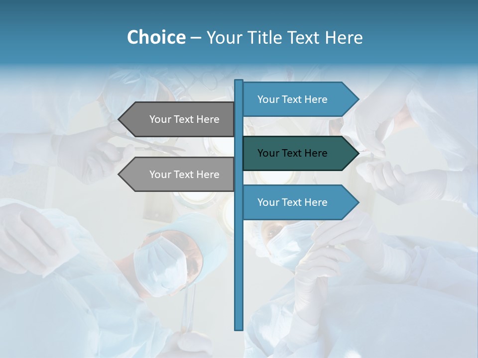 Clinician Finger Nurse PowerPoint Template