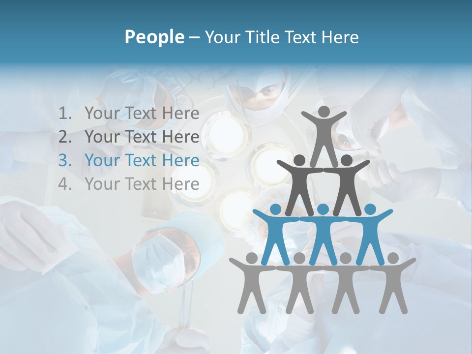 Clinician Finger Nurse PowerPoint Template