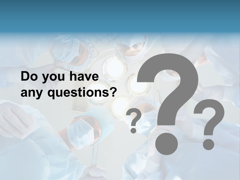 Clinician Finger Nurse PowerPoint Template