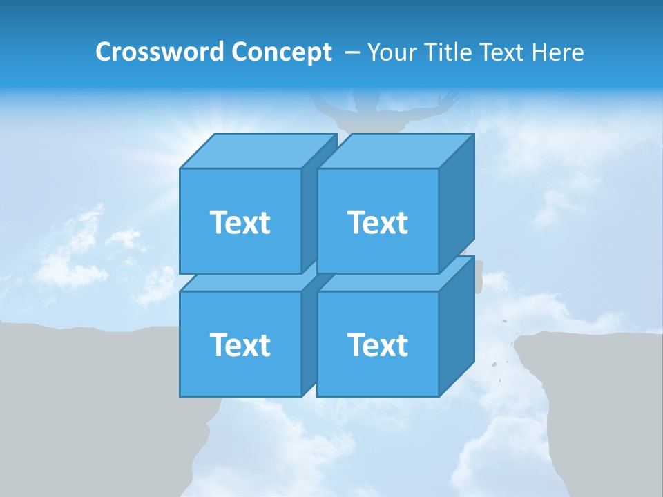 Man Top Happiness PowerPoint Template