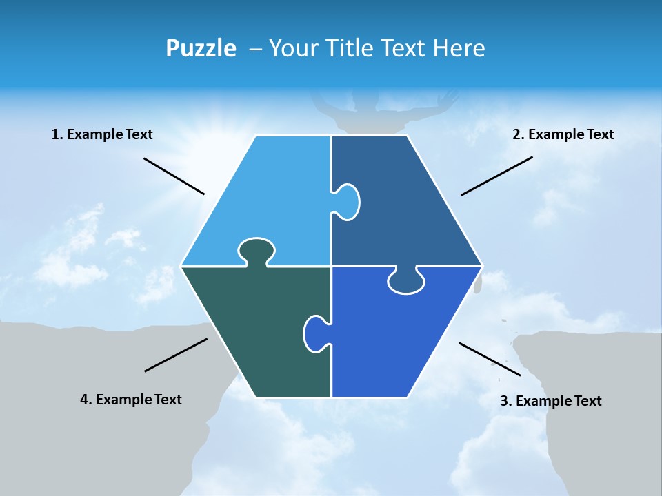 Man Top Happiness PowerPoint Template