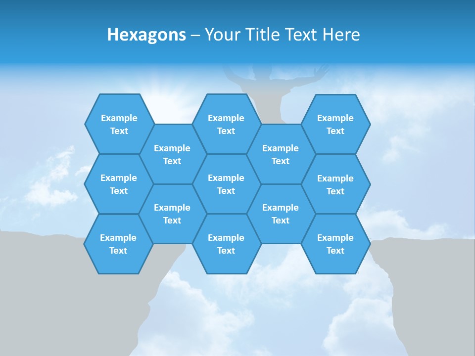 Man Top Happiness PowerPoint Template