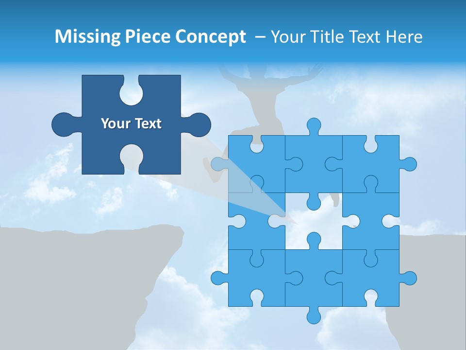 Man Top Happiness PowerPoint Template