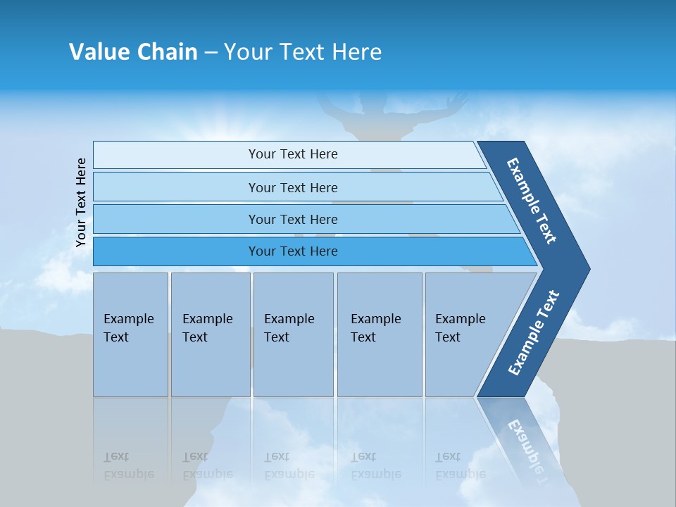 Man Top Happiness PowerPoint Template