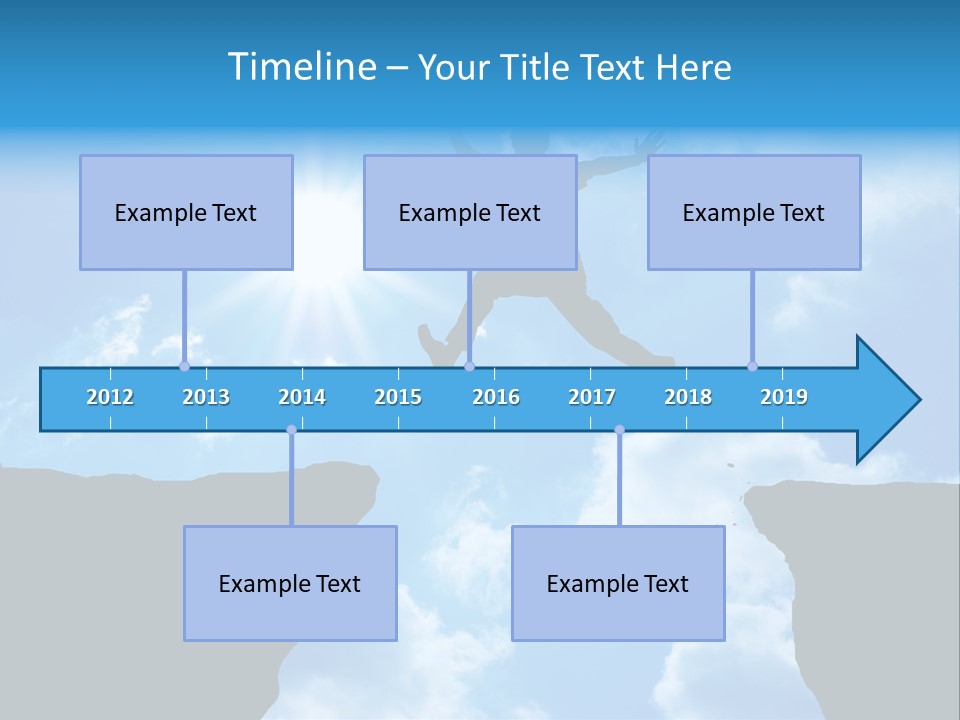 Man Top Happiness PowerPoint Template