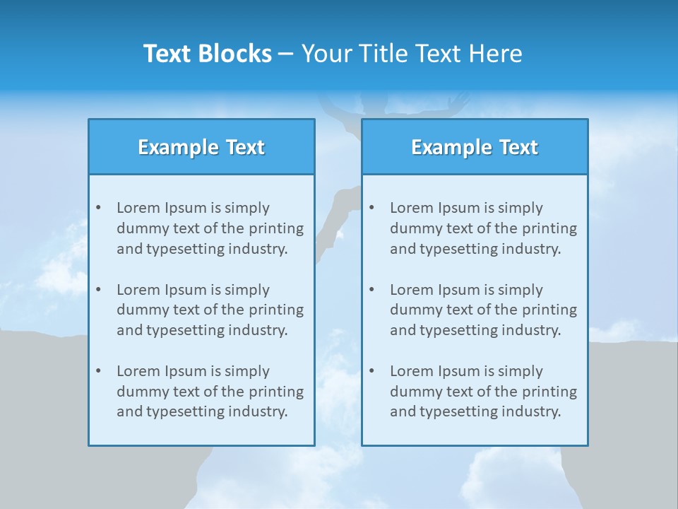 Man Top Happiness PowerPoint Template