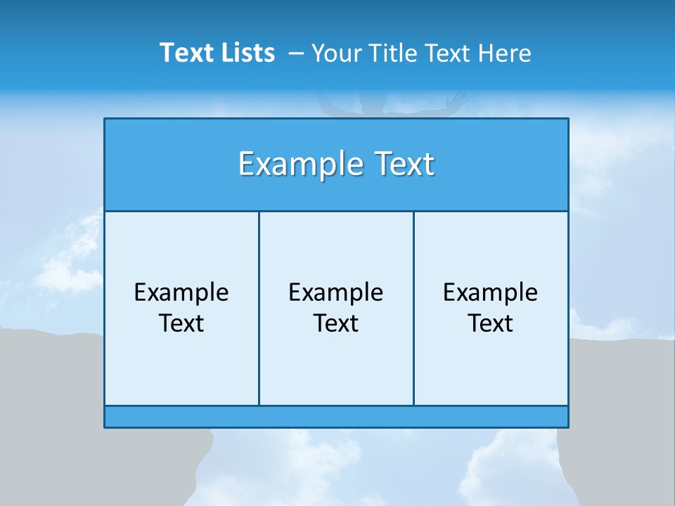 Man Top Happiness PowerPoint Template