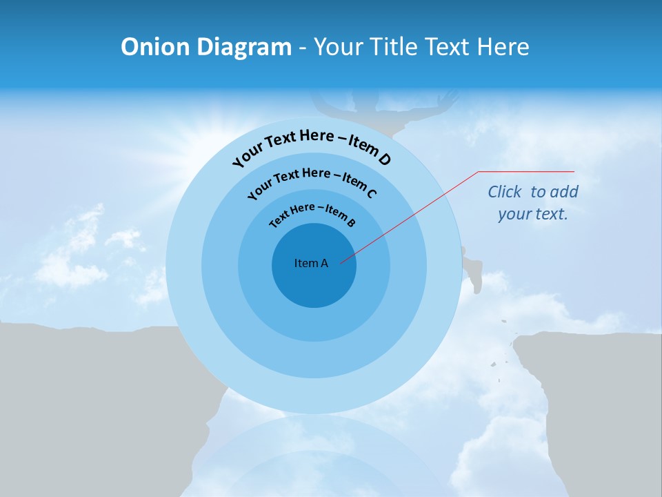 Man Top Happiness PowerPoint Template