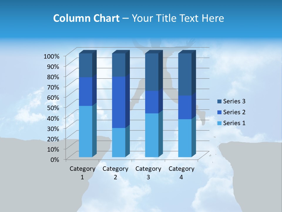 Man Top Happiness PowerPoint Template