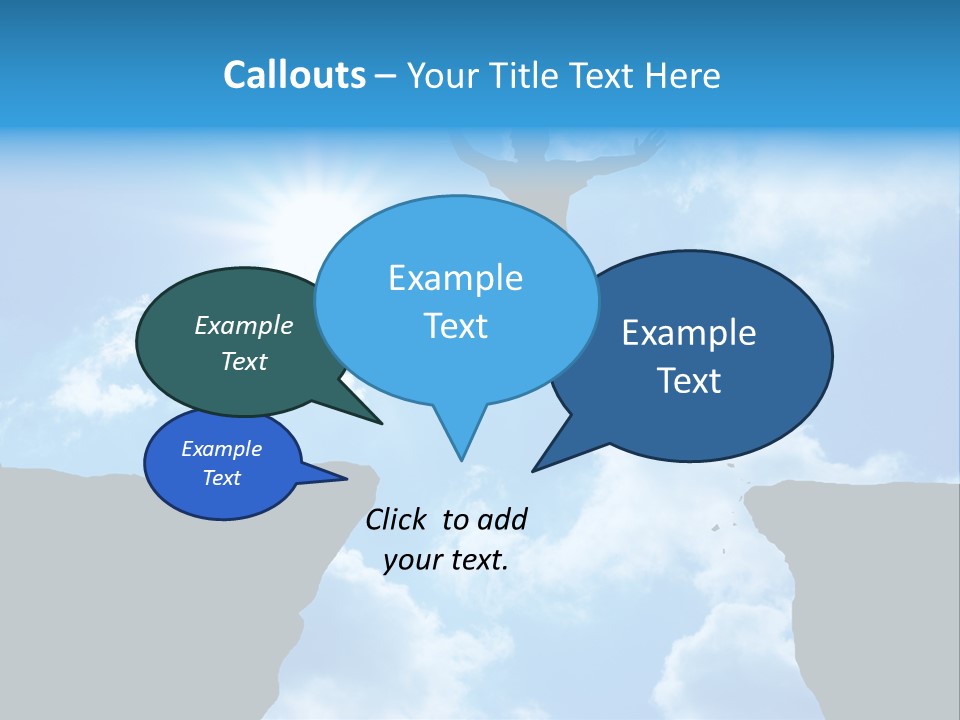 Man Top Happiness PowerPoint Template