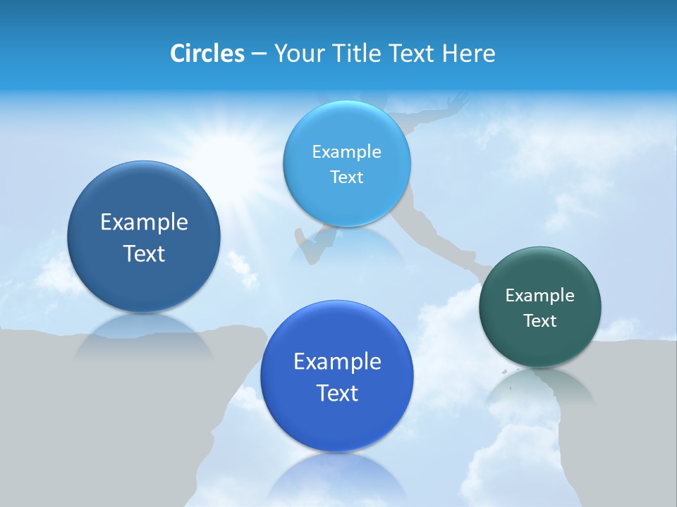 Man Top Happiness PowerPoint Template