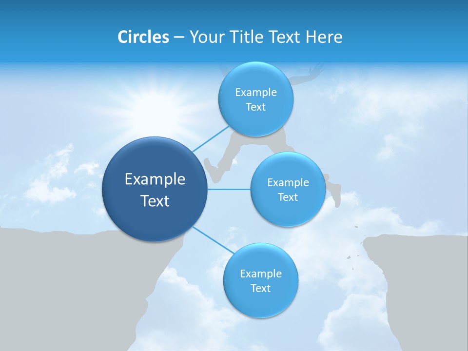 Man Top Happiness PowerPoint Template
