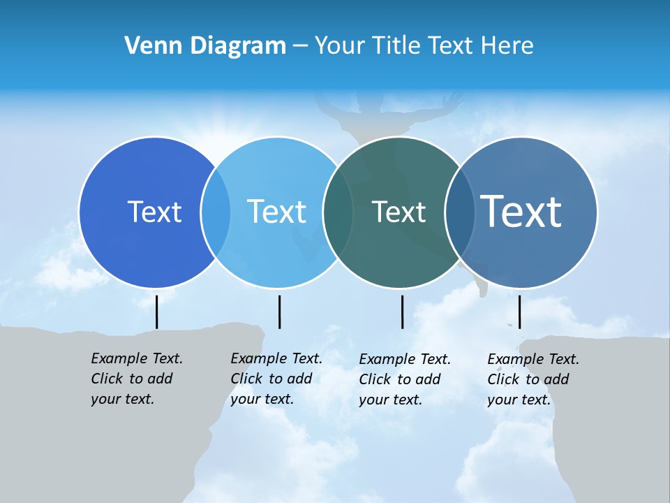 Man Top Happiness PowerPoint Template