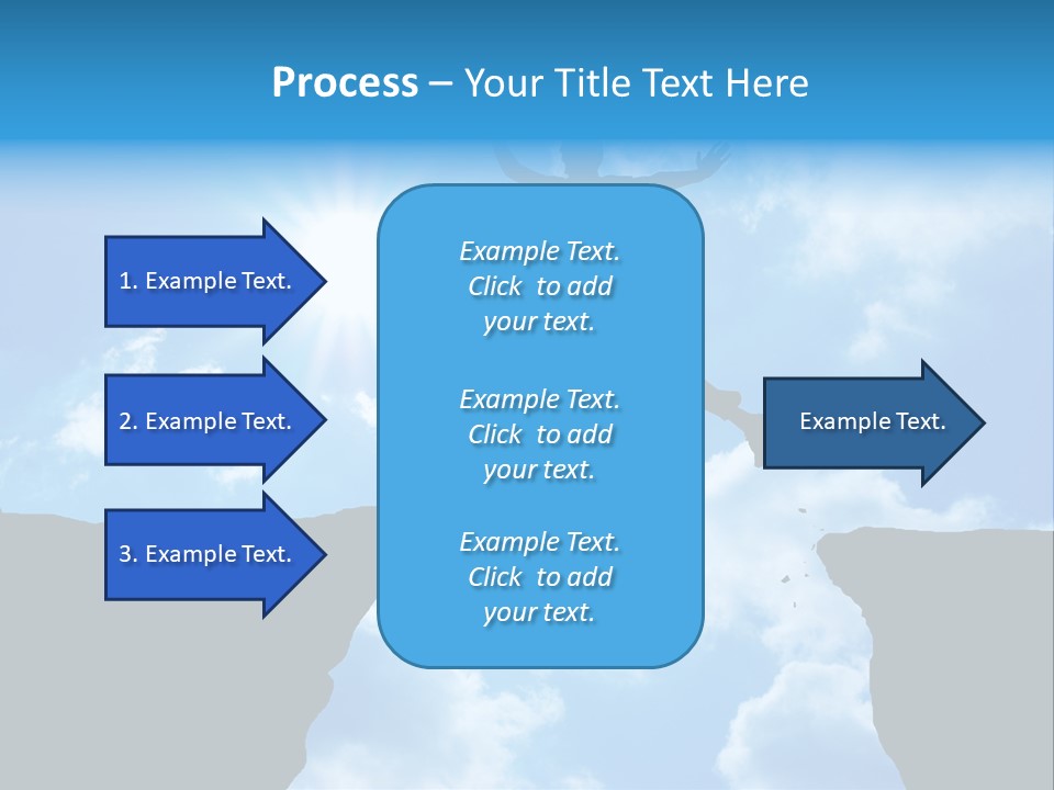 Man Top Happiness PowerPoint Template
