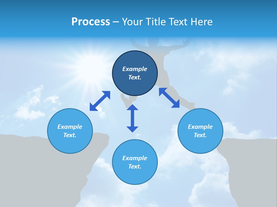 Man Top Happiness PowerPoint Template