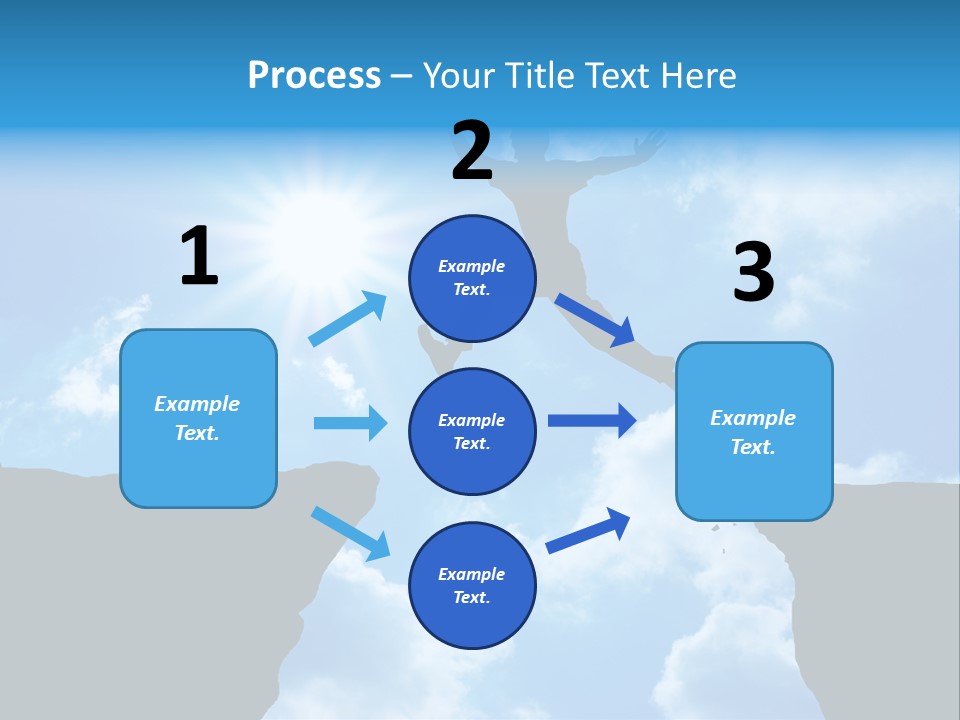 Man Top Happiness PowerPoint Template