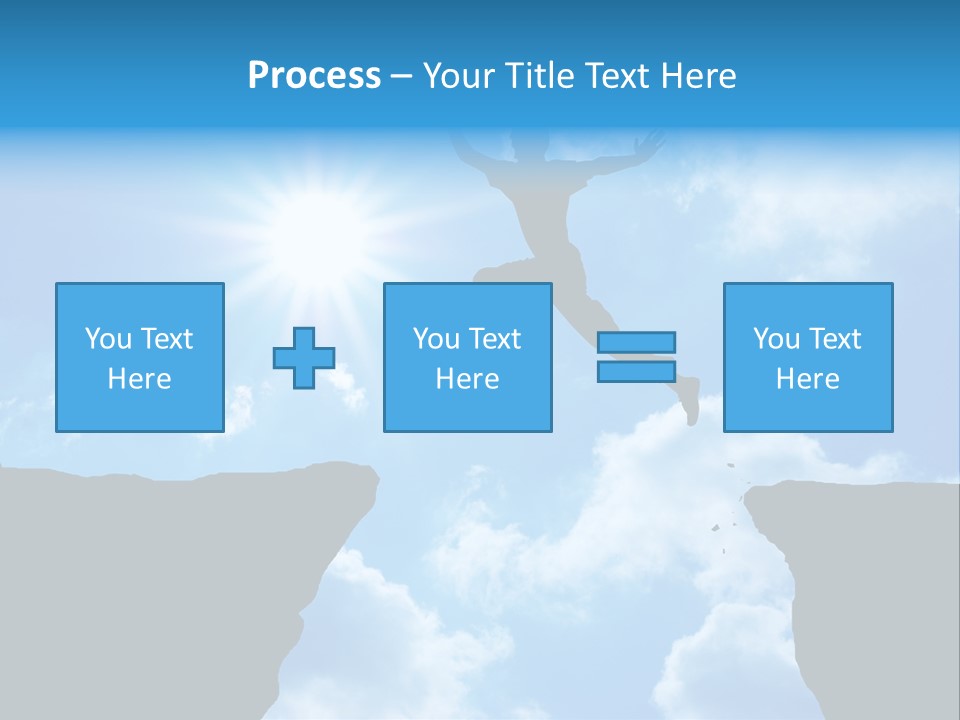 Man Top Happiness PowerPoint Template