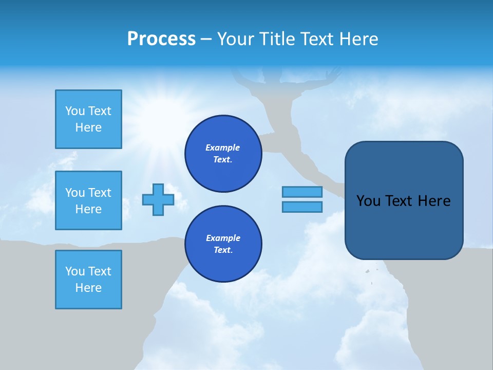 Man Top Happiness PowerPoint Template