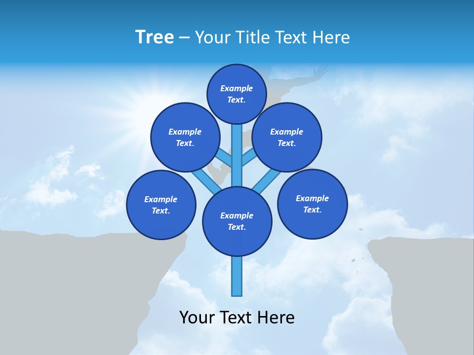 Man Top Happiness PowerPoint Template
