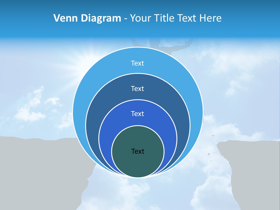 Man Top Happiness PowerPoint Template