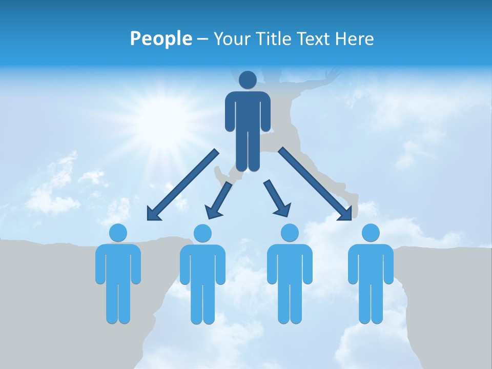 Man Top Happiness PowerPoint Template