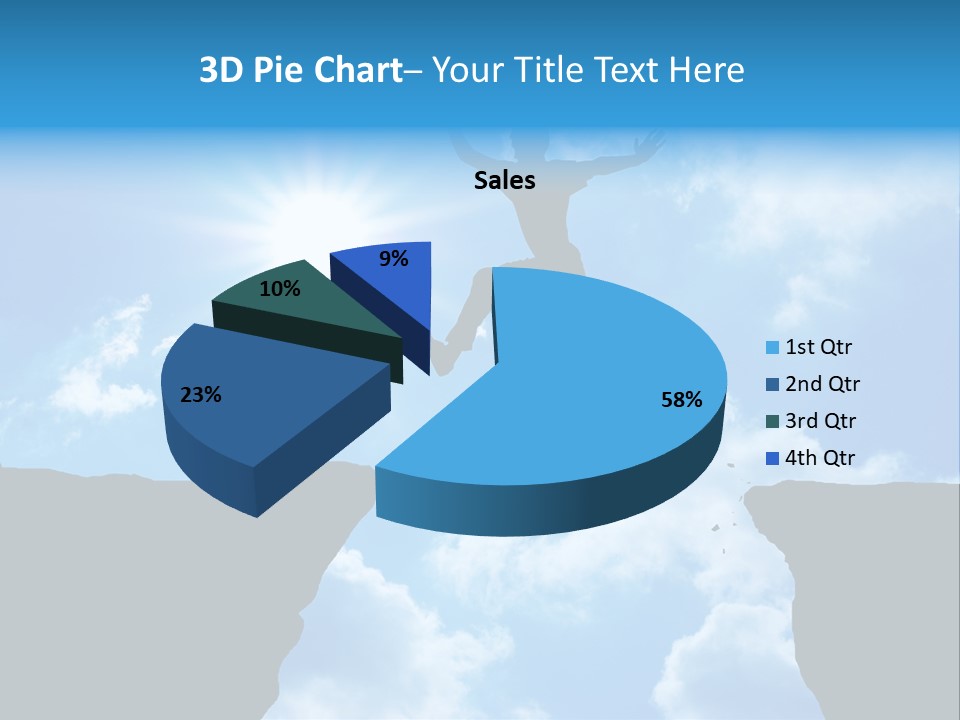 Man Top Happiness PowerPoint Template